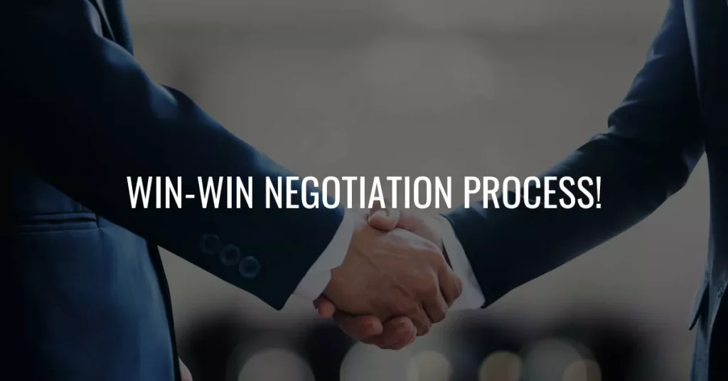 Win-Win Negotiation Process