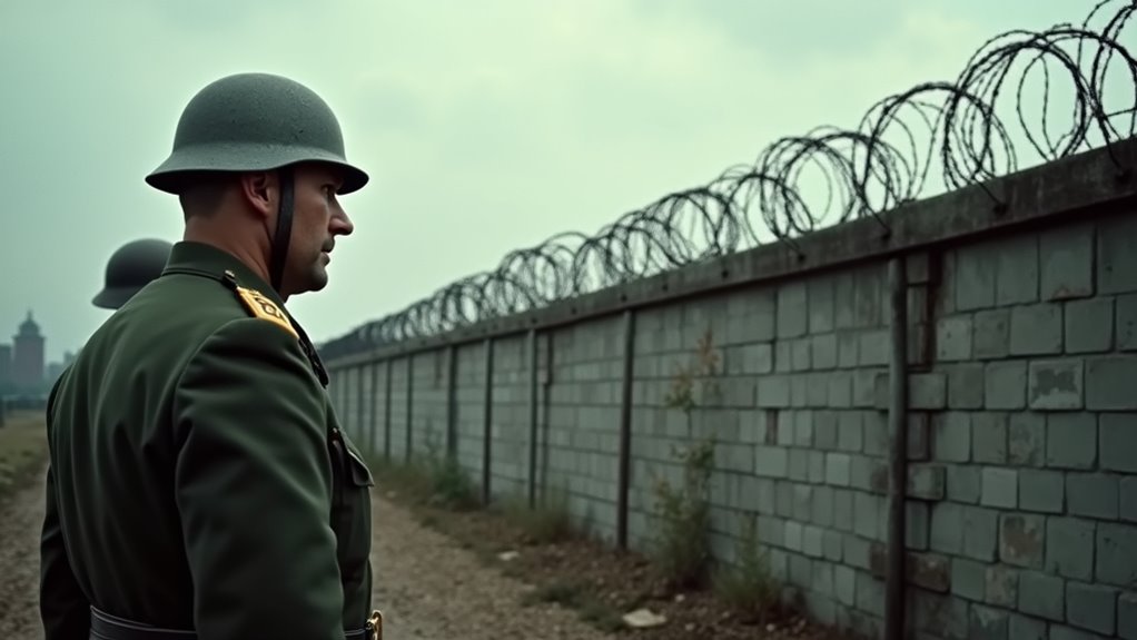 berlin wall iron curtain division