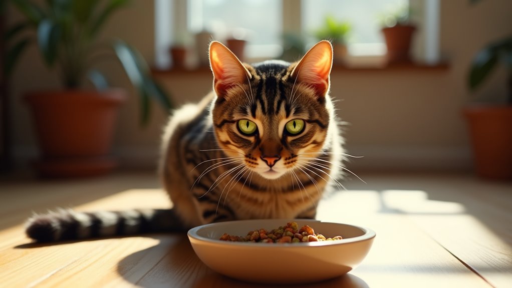 cat personalities influence eating