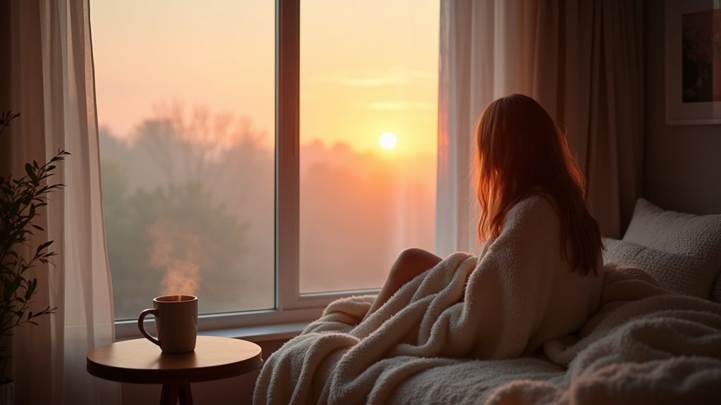 embrace the early morning