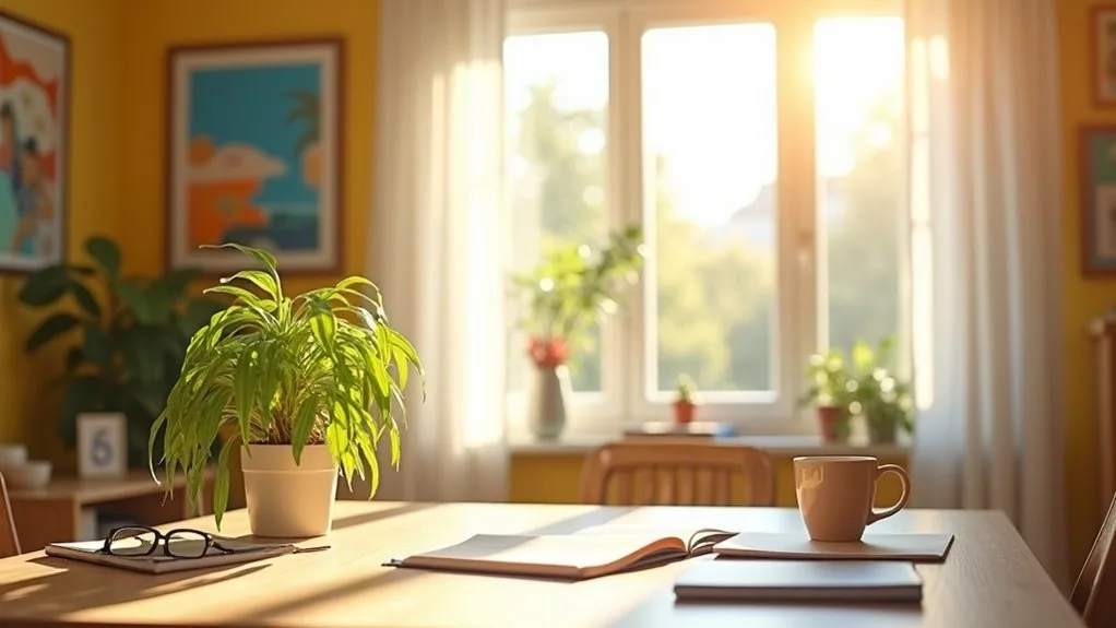 inspiring workspace for motivation