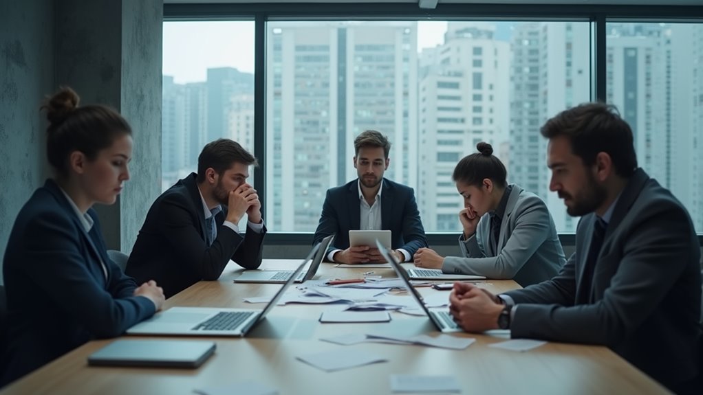 signs of team disengagement