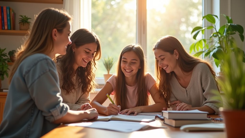 supportive network enhances learning