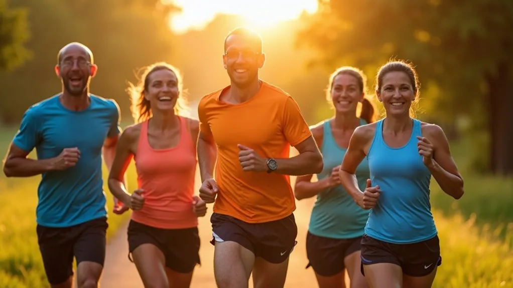 supportive running community bonds